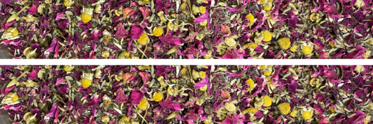 stress buster loose leaf herbal tea | tea + munchies, Long Island, NY