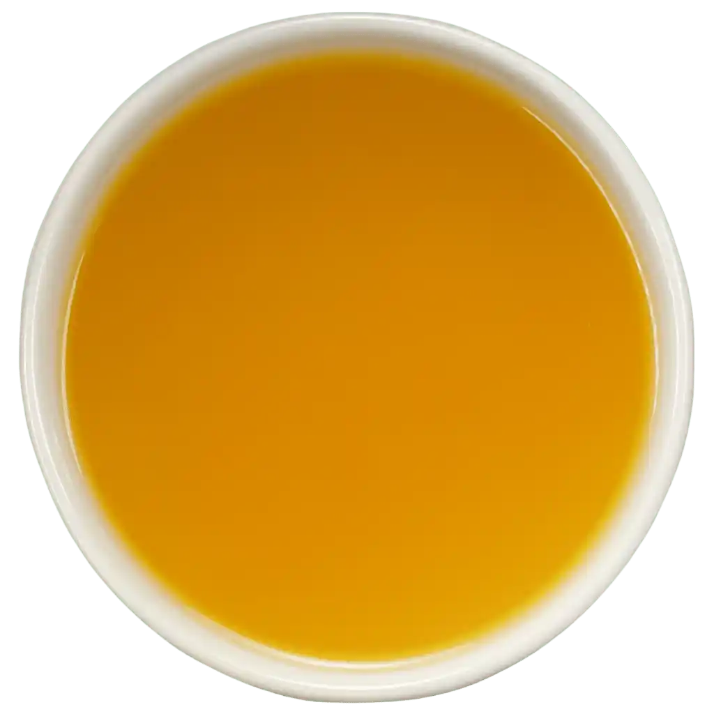 Brewed turmeric ginger loose leaf herbal tea | tea + munchies