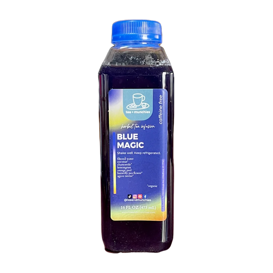 Blue Magic drink sweetened