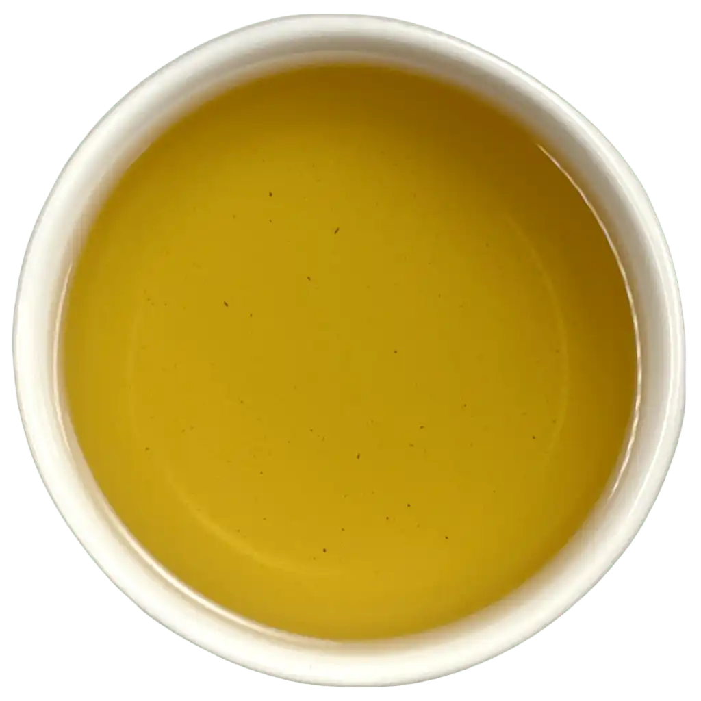 Brewed lavender mint loose leaf herbal tea | tea + munchies