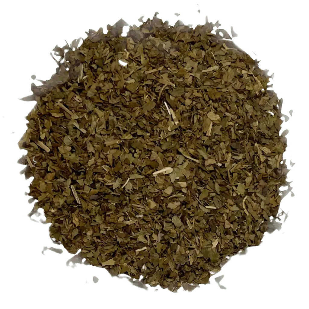 thumbnail image 2 of Organic Spearmint Leaf Loose Herb Tea - Caffeine Free - Green Hill Tea (1/2 LB) 2 of 3